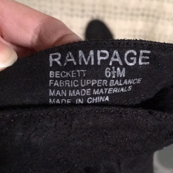 Rampage black booties - Picture 6 of 6